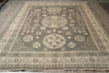 Load image into Gallery viewer, 8.10x 11.11 Gray Chotan Chobi Handmade Rug