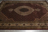 Load image into Gallery viewer, Decorative rug with intricate patterns on a plain background