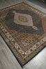 Load image into Gallery viewer, Decorative rug with intricate patterns on a wooden floor