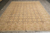 Load image into Gallery viewer, 8.8 x 11.8 New Chobi Peshawar Zigler Carpet Green Gold Brown