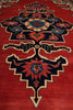 Load image into Gallery viewer, 7 x 10.8 Persian Sarouk Rug Coral Red 72410