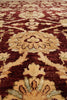 Load image into Gallery viewer, 9 x 11.9 Shiny Burgundy Wool New Zigler Chobi Rug Rich Carpet #F-4194