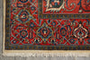 Load image into Gallery viewer, 7 x 8.8 Ivory Fine Persian Lilihan Sarouk Rug 72370