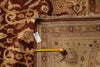 Load image into Gallery viewer, 18 x 26.8 Over Size Mansion Rug Rust Gold Sale #PIX-8