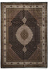 Load image into Gallery viewer, Decorative rug with intricate patterns on a plain background