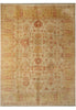 Load image into Gallery viewer, 9.2 x 12 Beige Gold Zigler Chobi Peshawar Rug 
