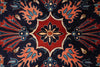 Load image into Gallery viewer, 6.9 x 10 Navy Blue Fine Persian Lilihan Sarouk Rug 72369