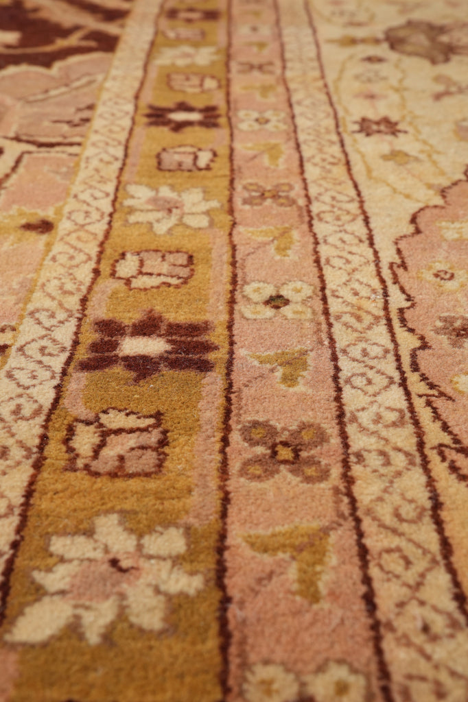 18 x 26.8 Over Size Mansion Rug Rust Gold Sale #PIX-8
