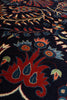 Load image into Gallery viewer, 6.9 x 10 Navy Blue Fine Persian Lilihan Sarouk Rug 72369