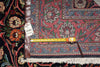 Load image into Gallery viewer, 7.3 x 10.4 Midnight Blue Pink Fine Persian Sarouk Rug 72400