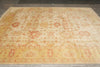 Load image into Gallery viewer, 9.2 x 12 Beige Gold Zigler Chobi Peshawar Rug 