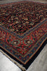 Load image into Gallery viewer, 7.3 x 10.4 Midnight Blue Pink Fine Persian Sarouk Rug 72400