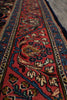 Load image into Gallery viewer, 7.3 x 10.4 Midnight Blue Pink Fine Persian Sarouk Rug 72400