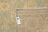 Load image into Gallery viewer, 9 x 11 Green Gold New Zigler Chobi Peshawar Rug #F-4196
