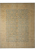 Load image into Gallery viewer, 8.10 x 11.2 Green Gold New Zigler Chobi Peshawar Rug