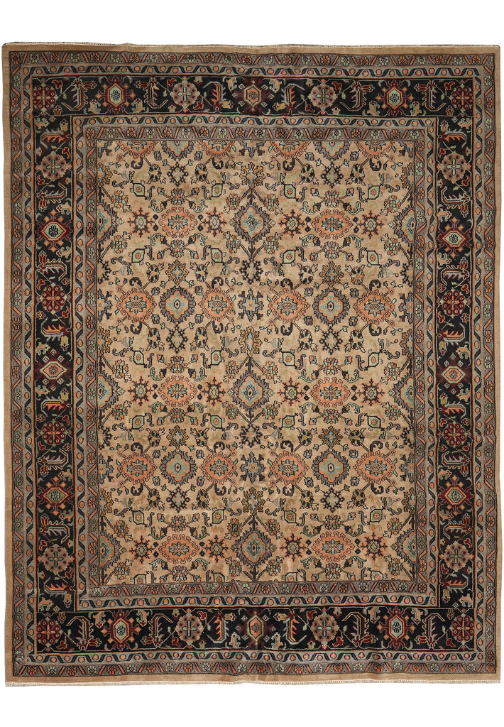 11.11 x 14.11 New Handmade India Wool Mahal Rug SLAE