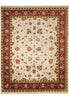 Load image into Gallery viewer, 12 x 15 New Handmade Quality Wool Rug Ivory Rust Red