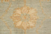Load image into Gallery viewer, 9 x 11 Green Gold New Zigler Chobi Peshawar Rug #F-4196