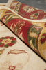 Load image into Gallery viewer, 12 x 15 New Handmade Quality Wool Rug Ivory Rust Red #PIX-12880