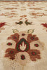 Load image into Gallery viewer, 12 x 15 New Handmade Quality Wool Rug Ivory Rust Red #PIX-12880