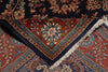Load image into Gallery viewer, 7.3 x 9.5 Dark Blue Fine Quality Persian Sarouk Rug 72321