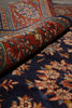 Load image into Gallery viewer, 7.3 x 9.5 Dark Blue Fine Quality Persian Sarouk Rug 72321