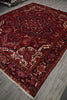 Load image into Gallery viewer, 10 x 12.8 Authentic Persian Heriz Rug Tribal Iran #80038