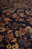 Load image into Gallery viewer, 7.3 x 9.5 Dark Blue Fine Quality Persian Sarouk Rug 72321