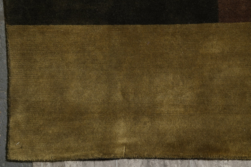 12 x 12 feet Square Quality Handmade Wool Contemporary Rug #PIX-6766