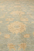 Load image into Gallery viewer, 9 x 11.9 Neutral Teal Blue Green Gold New Zigler Chobi Peshawar Rug #F-4197