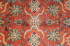 Load image into Gallery viewer, 7 x 10.6 Terra Cotta Color Fine Persian Soltanabad Mahal Rug 72423