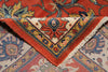 Load image into Gallery viewer, 7 x 10.6 Terra Cotta Color Fine Persian Soltanabad Mahal Rug 72423
