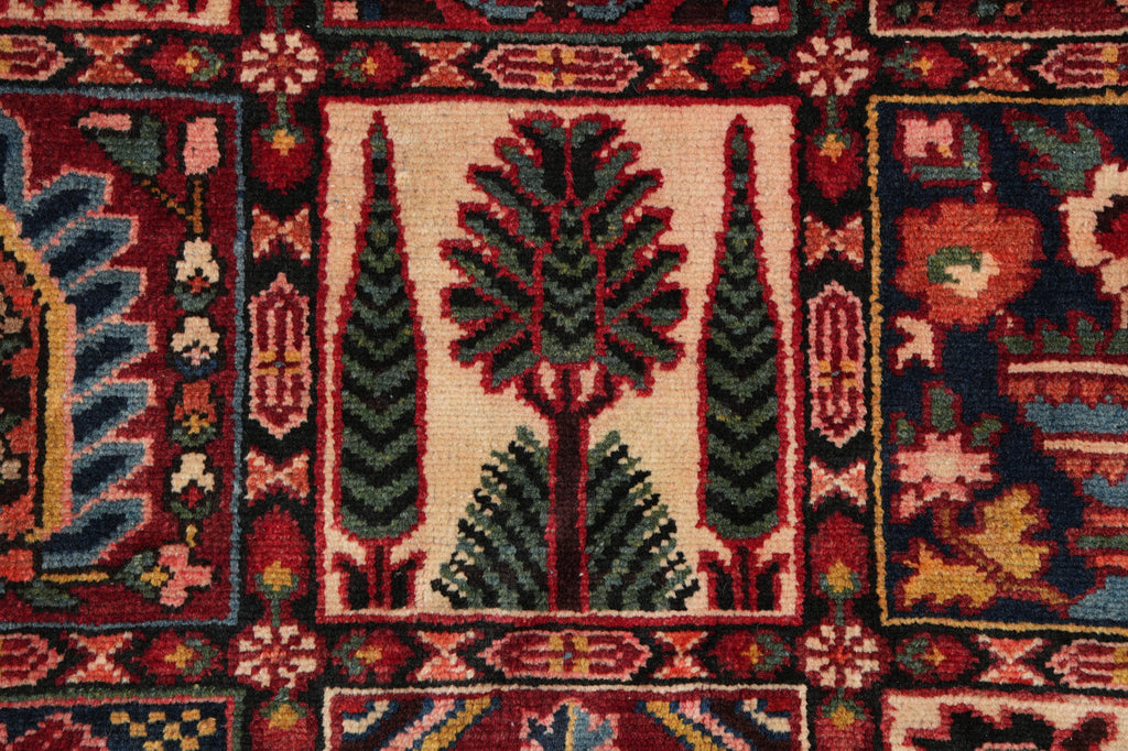 11.6 x 16.7 Persian Tribal Bakhtiar Rug Garden Pattern #PIX-6160