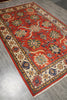 Load image into Gallery viewer, 7 x 10.6 Terra Cotta Color Fine Persian Soltanabad Mahal Rug 72423