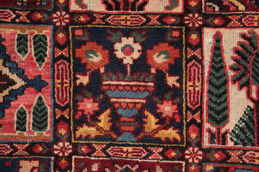 11.6 x 16.7 Persian Tribal Bakhtiar Rug Garden Pattern #PIX-6160