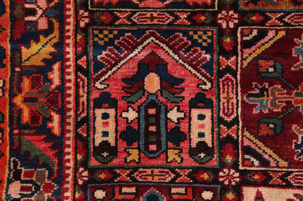 11.6 x 16.7 Persian Tribal Bakhtiar Rug Garden Pattern #PIX-6160