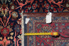Load image into Gallery viewer, 7 x 10 Navy Blue Fine Persian Sarouk Bijar Rug 72326