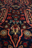 Load image into Gallery viewer, 7 x 10 Navy Blue Fine Persian Sarouk Bijar Rug 72326