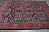 Load image into Gallery viewer, 7 x 10 Navy Blue Fine Persian Sarouk Bijar Rug 72326