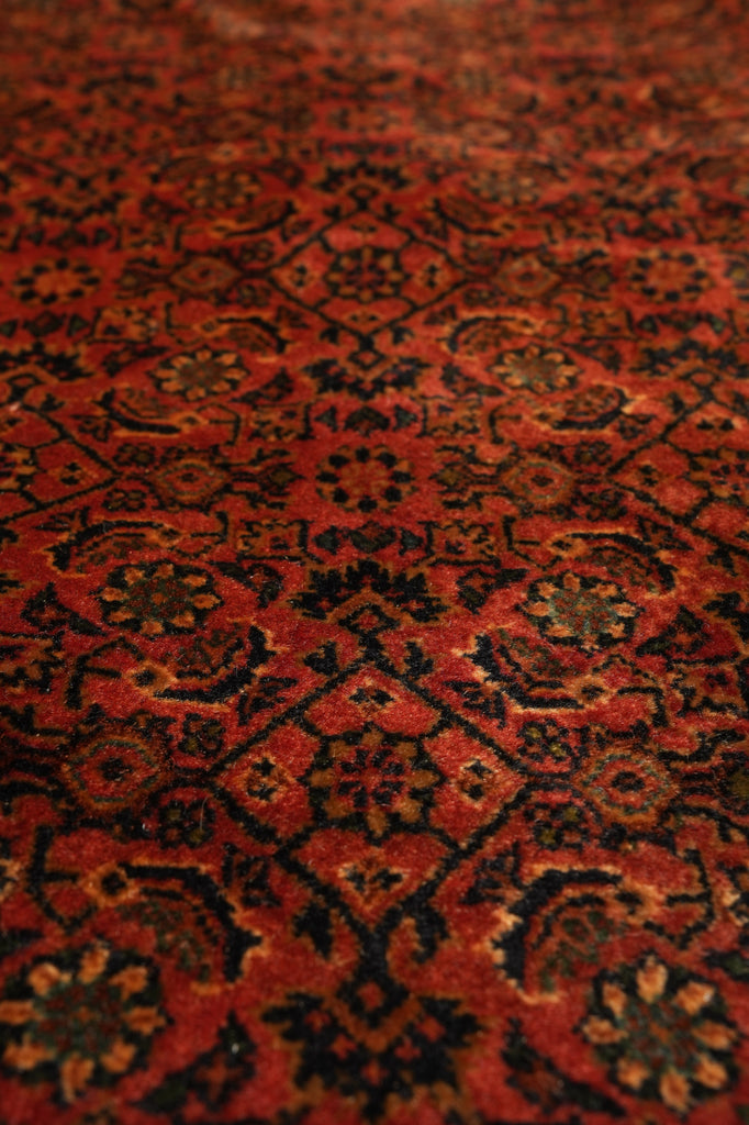 13 x 13.4 Square Persian Bijar Herat Rug Iran Large Rug #F-4501