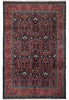 Load image into Gallery viewer, 7 x 10.5 Dark Indigo Blue Persian Bijar Rug 72308