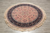 Load image into Gallery viewer, 5 x 5 Round New Wool Handmade Rug #F-4199