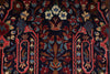 Load image into Gallery viewer, 7 x 10.5 Dark Indigo Blue Persian Bijar Rug 72308