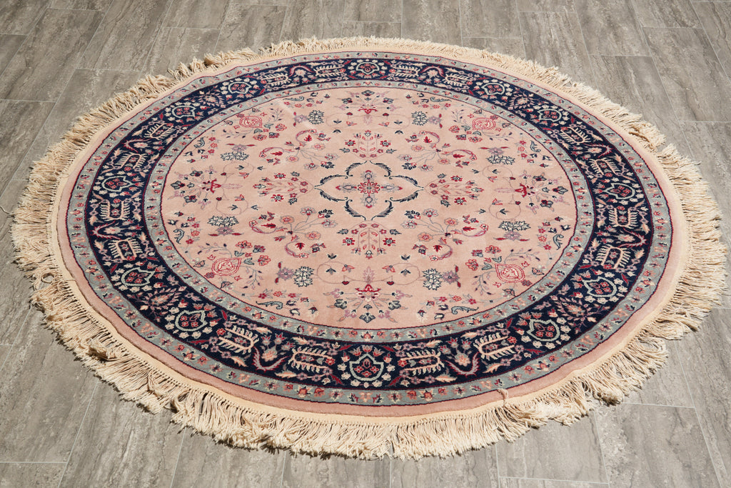 5 x 5 Round New Wool Handmade Rug