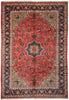 Load image into Gallery viewer, 7.4 x 10.4 Fine Kork Wool Persian Qom Rug 72367