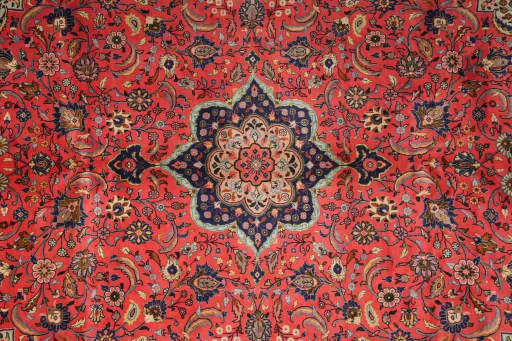 7.4 x 10.4 Fine Kork Wool Persian Qom Rug 72367