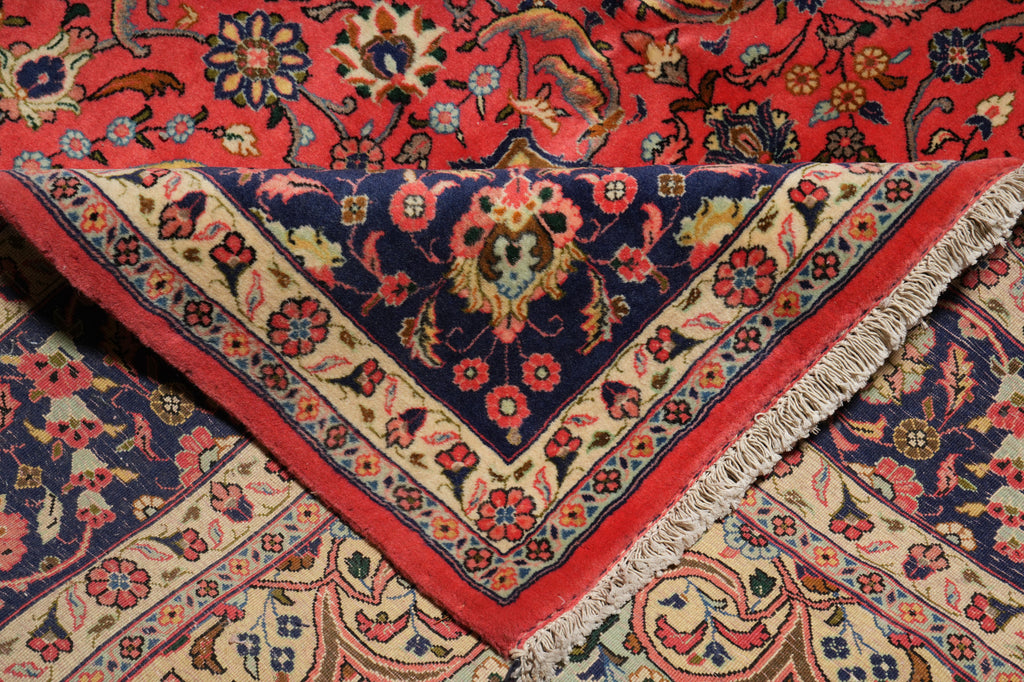 7.4 x 10.4 Fine Kork Wool Persian Qom Rug 72367