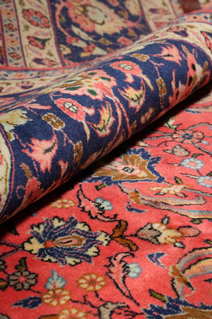 7.4 x 10.4 Fine Kork Wool Persian Qom Rug 72367