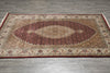 Load image into Gallery viewer, Decorative rug with intricate patterns on a wooden floor