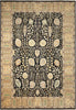 Load image into Gallery viewer, 14 x 20.2 Large Hand-Knotted Chobi Peshawar Zigler Rug Black